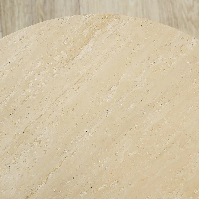 Natural Elegance Marble Side Table – Sleek Design