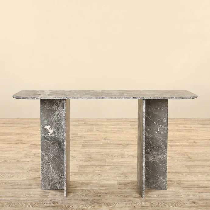 Elegant Marble Console Table