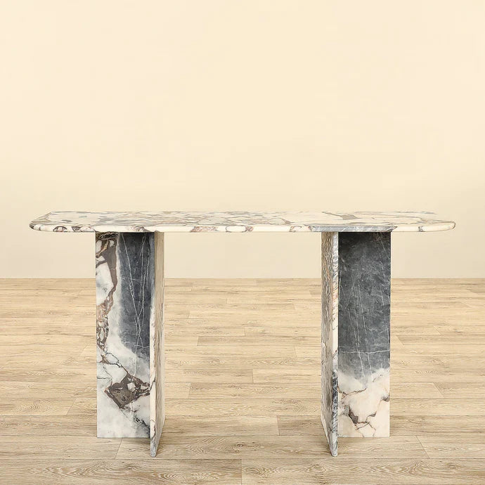 Elegant Marble Console Table