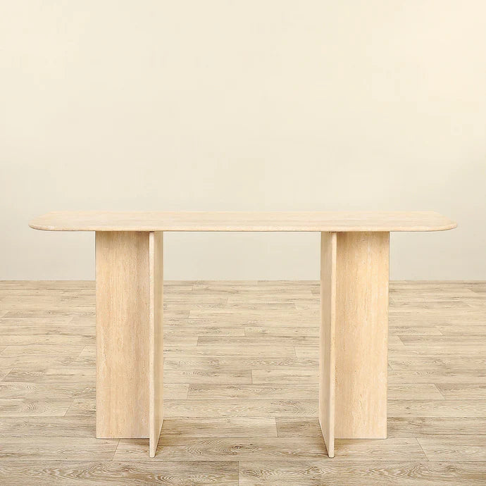 Elegant Marble Console Table