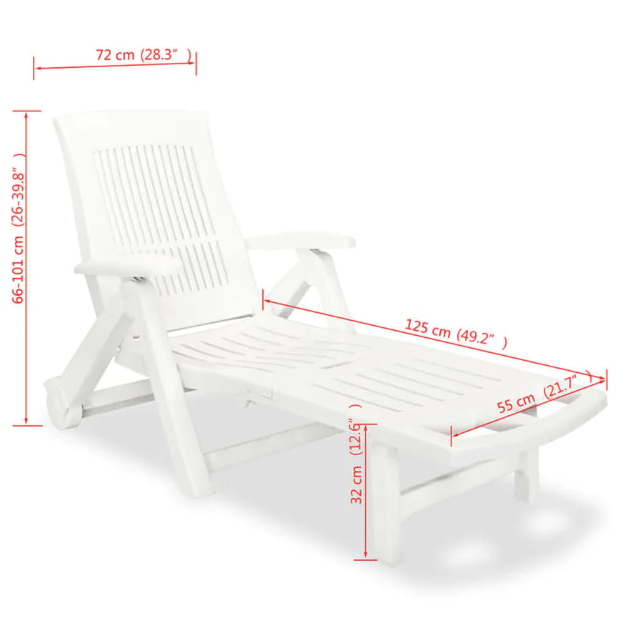 Sun lounger Proenea, 5-Position Adjustable