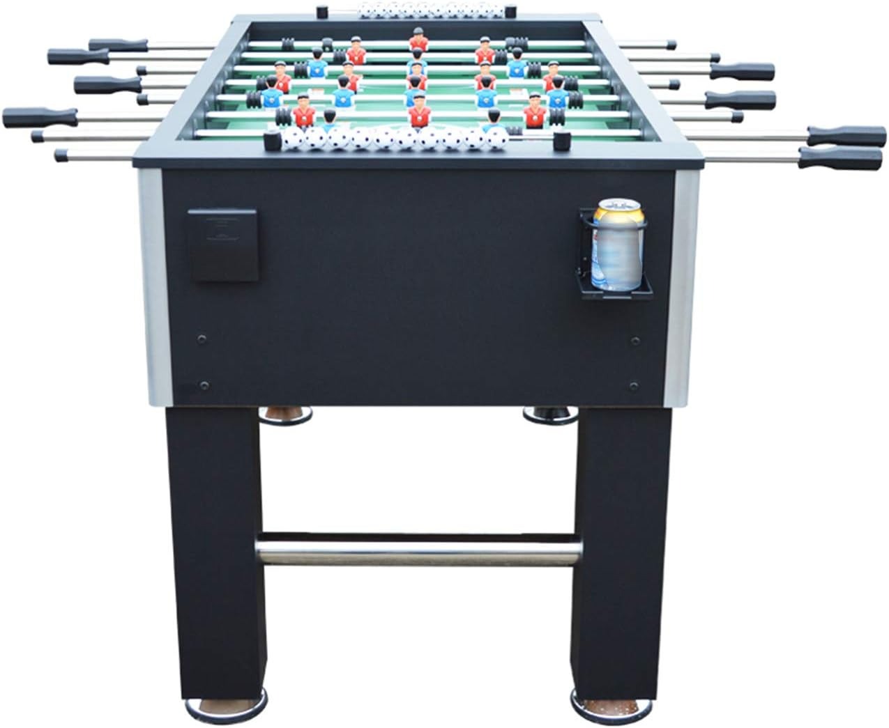 Foosball Table Game – Standard Size Fun, Multi Person Table Soccer Adults, Families