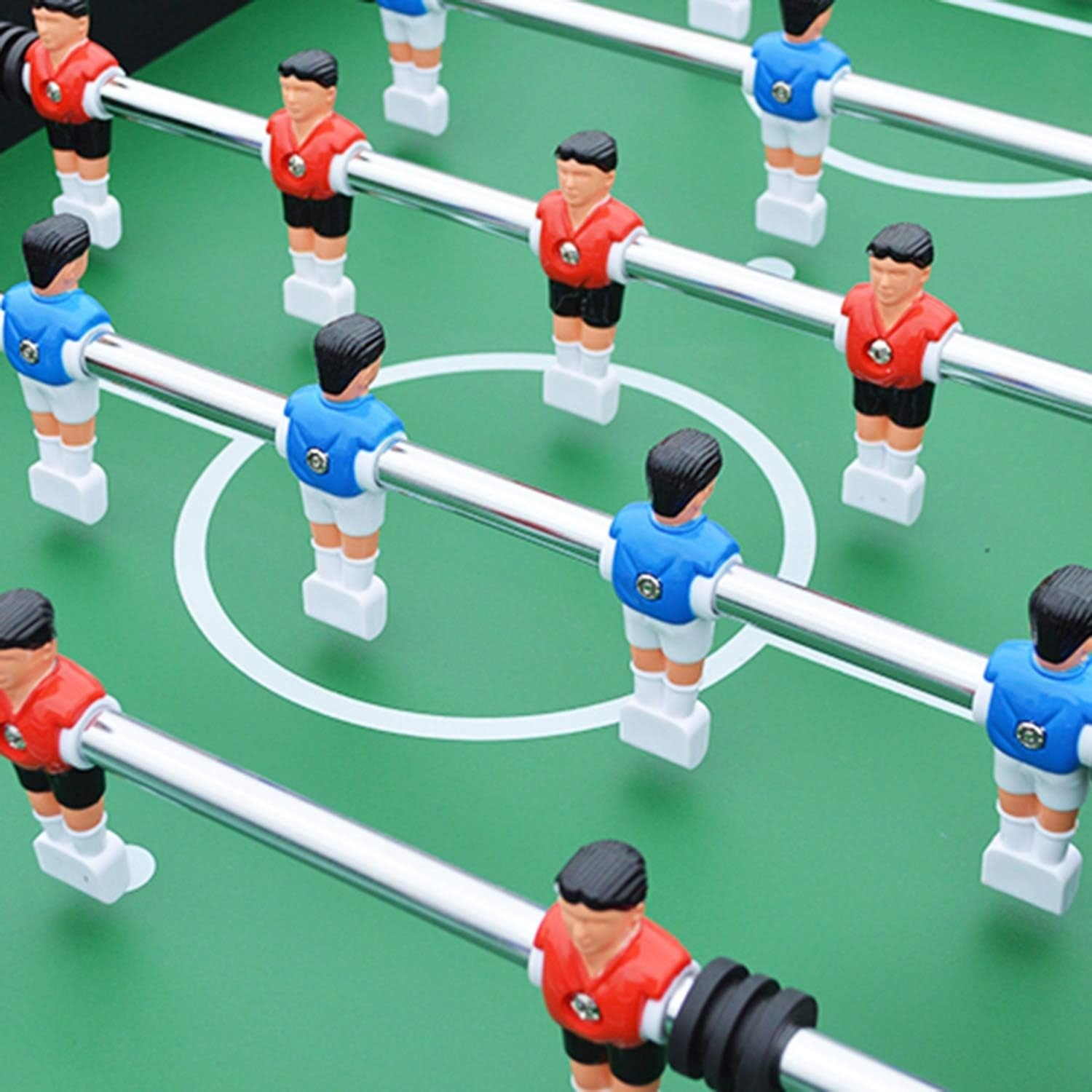 Foosball Table Game – Standard Size Fun, Multi Person Table Soccer Adults, Families