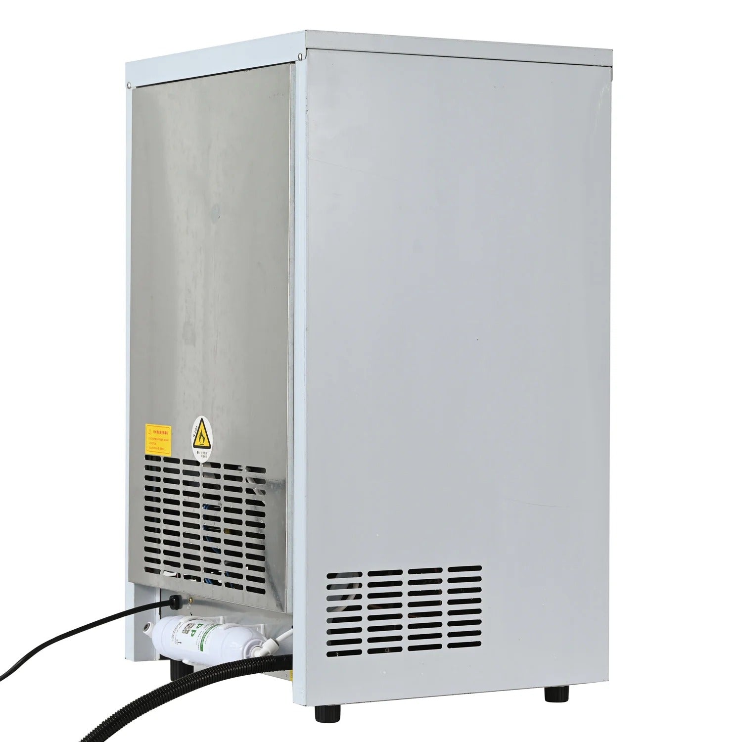 COOLBABY Industrial Ice Machine, Ice Maker, Capacity 80 kg