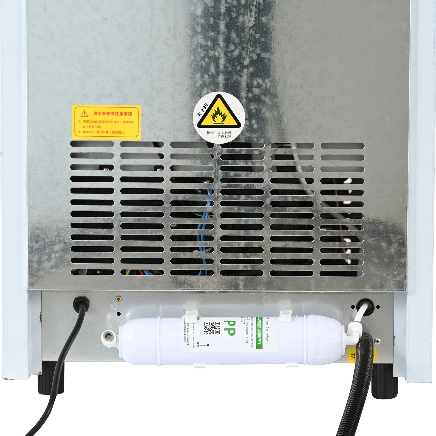COOLBABY Industrial Ice Machine, Ice Maker, Capacity 80 kg