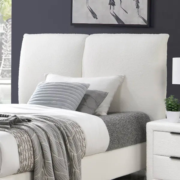 Malta Single Bed – Cream White