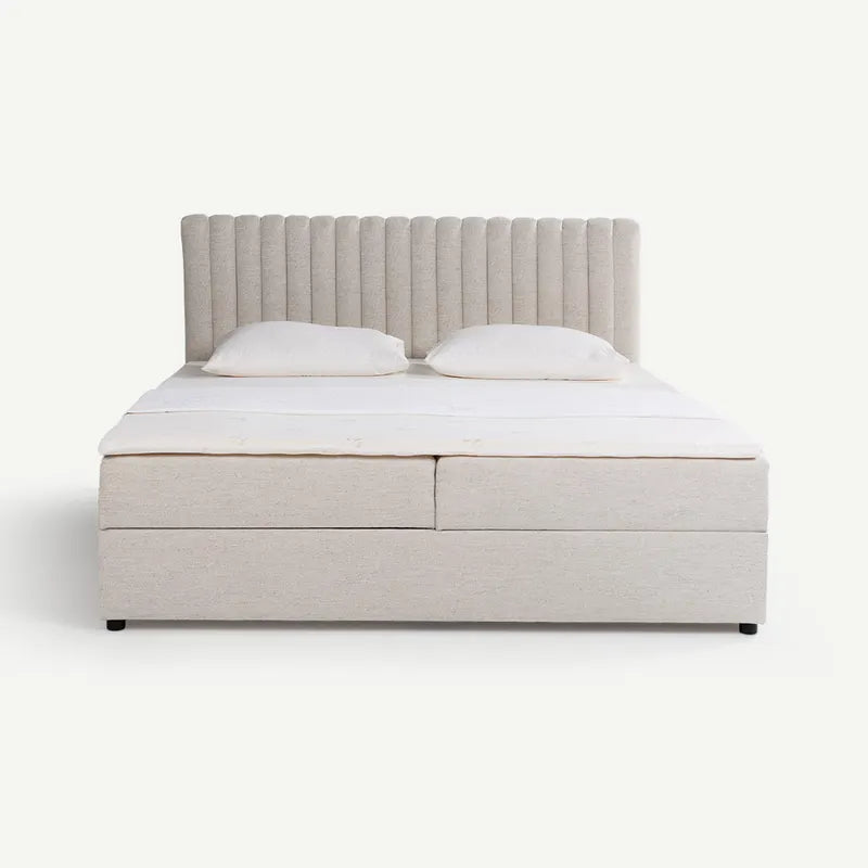 King Bed 180x200cm – Elegant Beige