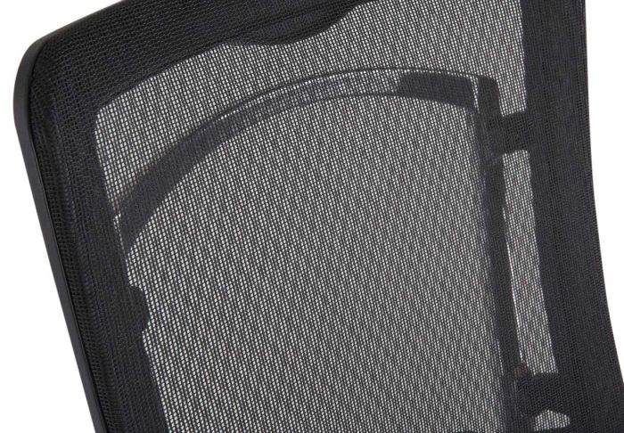 Medium Back Ergonomic Mesh Chair Black-GCC Home Center