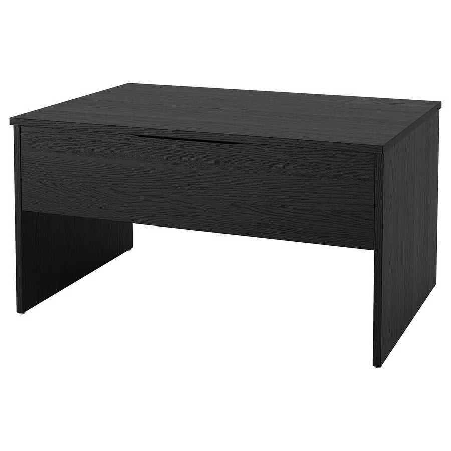 Adjustable Coffee Table, Black, 90 cm