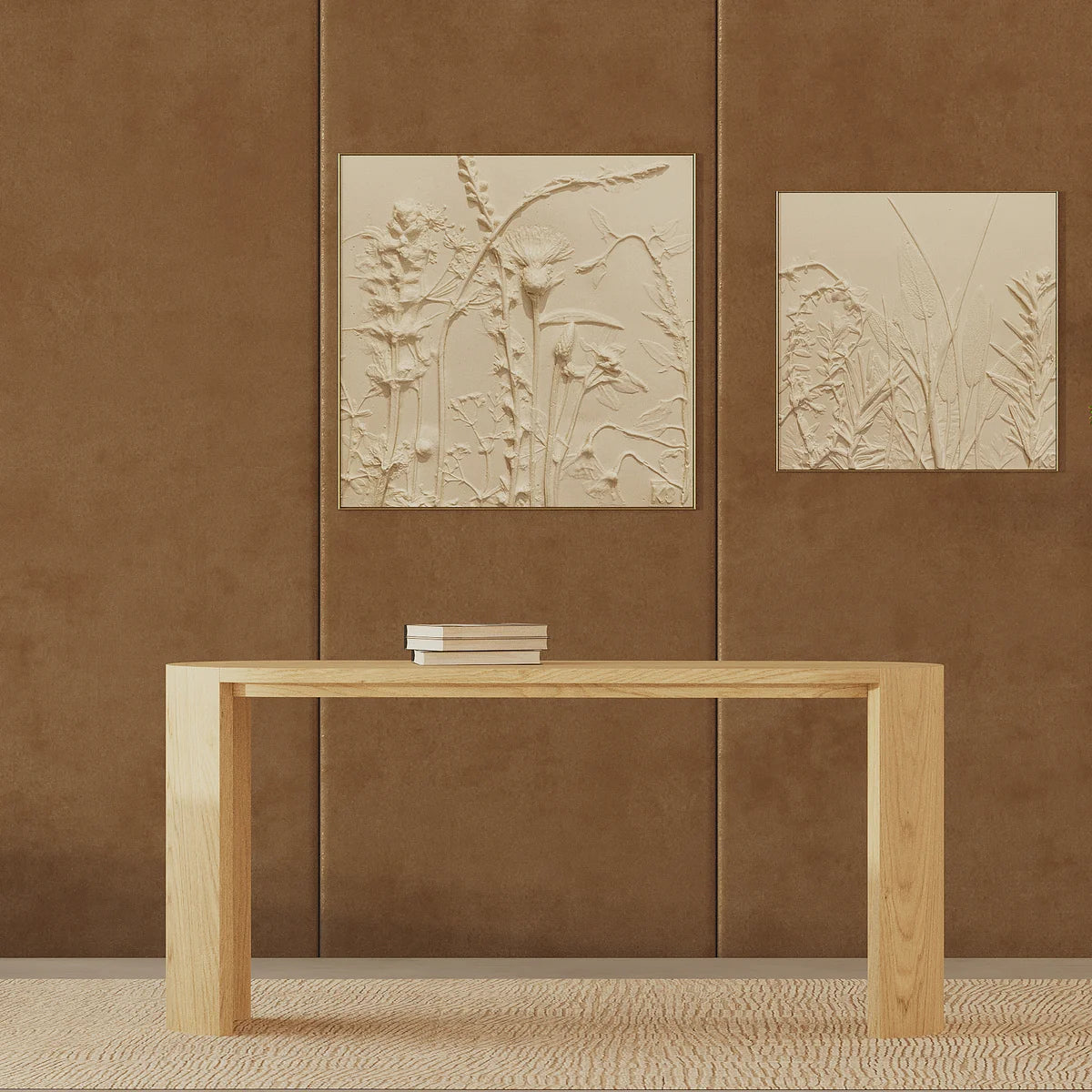 Coffee Table – 95 x 35 CM | Modern Oak Veneer Design