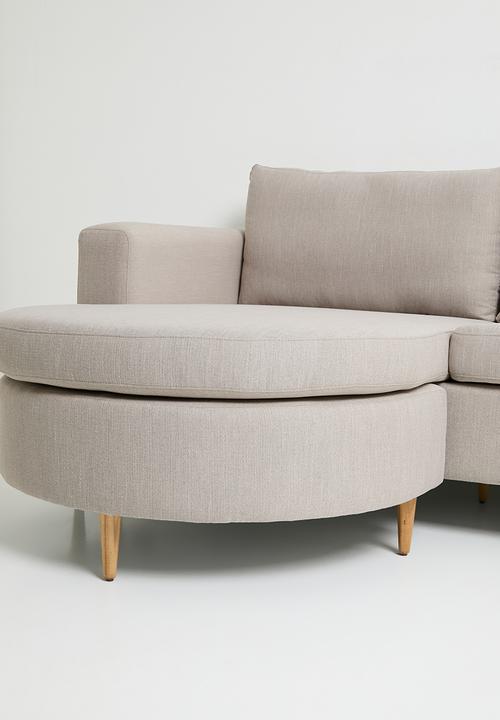Stylish Interchangeable Corner Unit Sofa - Natural-GCC Home Center