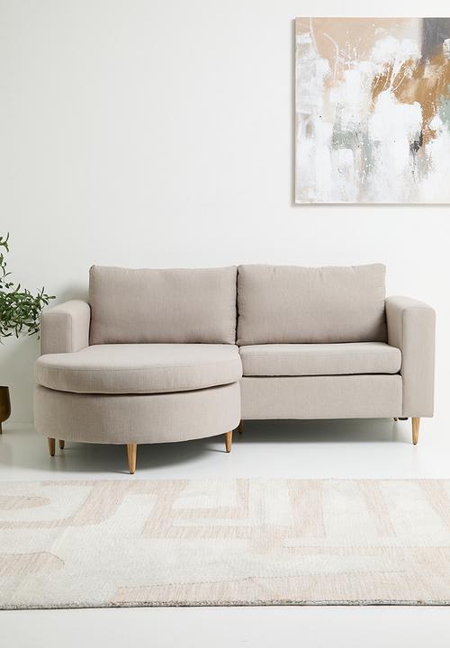 Stylish Interchangeable Corner Unit Sofa - Natural-GCC Home Center