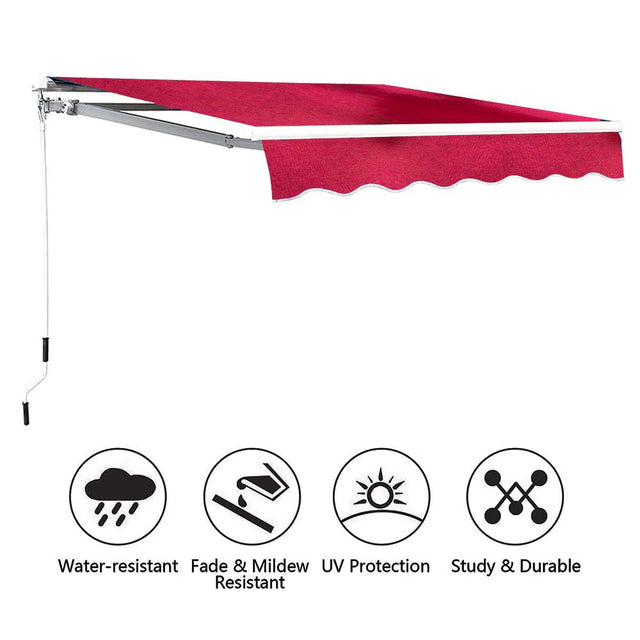Outdoor Canopy Shelter 4m x 2.5m-GCC Home Center