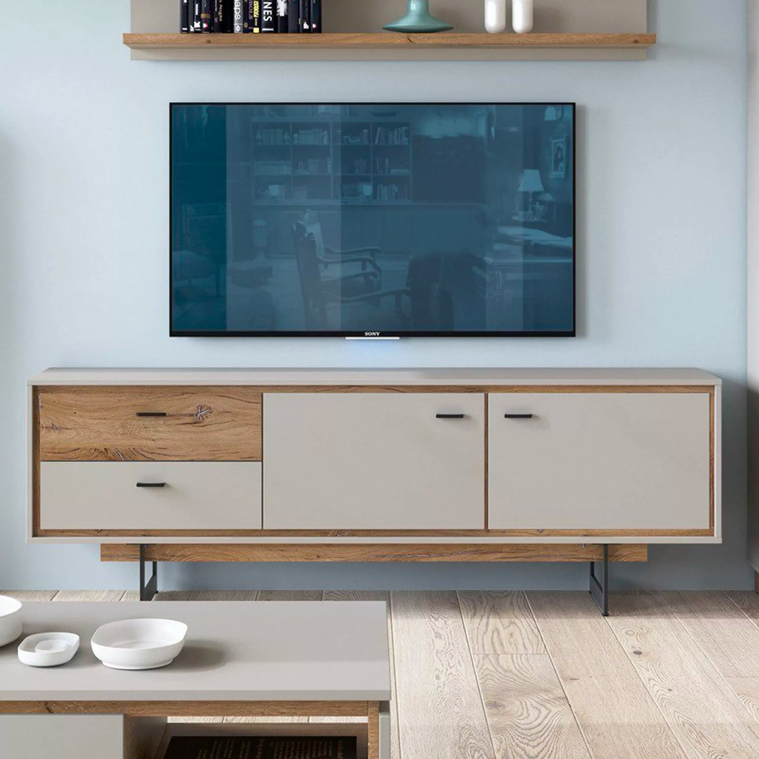 TV Cabinet (160 cm) With 2 Doors