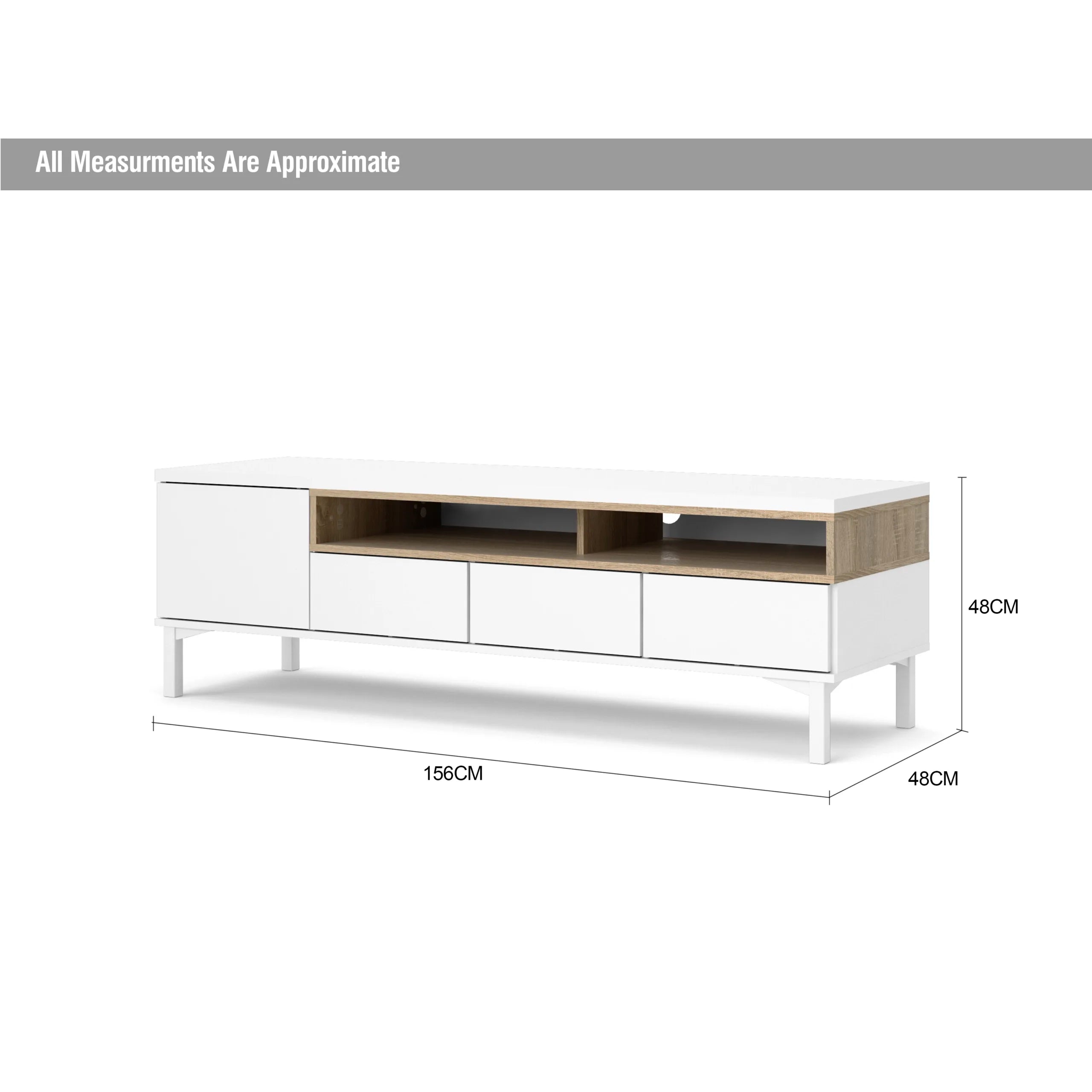 Modern TV Cabinet (156 cm)