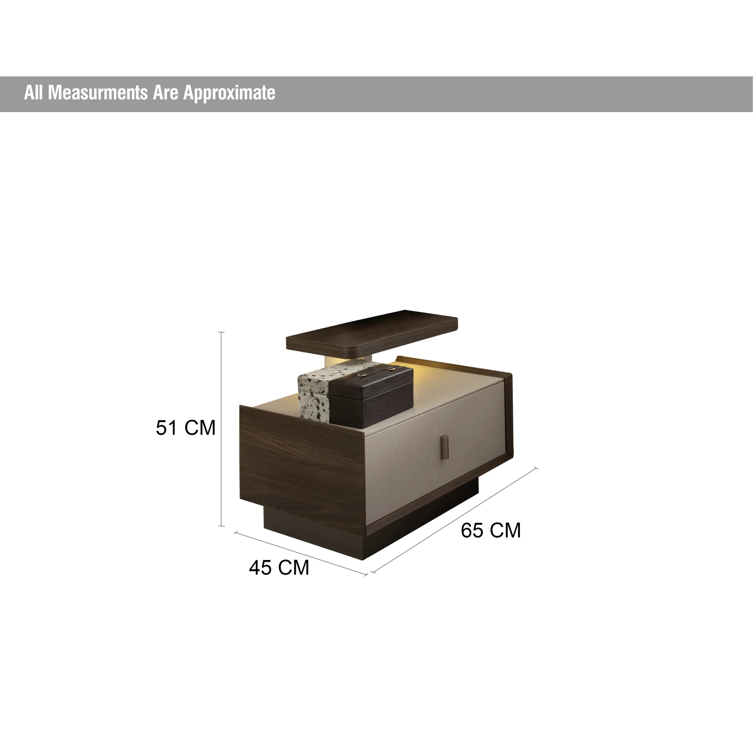 6 Pcs. King Bedroom Set (With Hydraulic Storage)