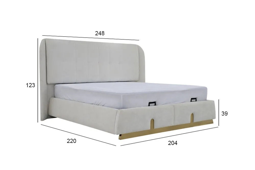 Hydraulic Bed With Storage