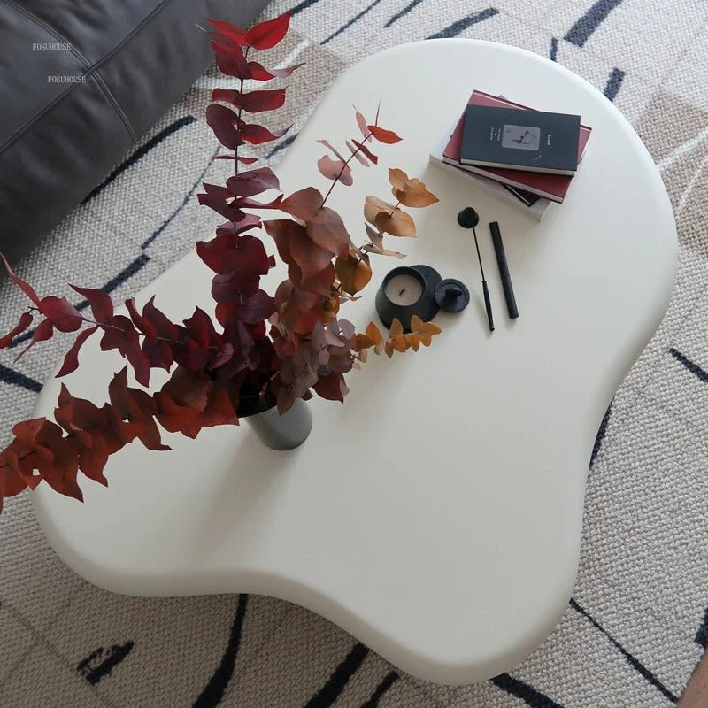 Teddy Coffee Table – Modern Solid Wood Coffee Table (123 x 89 x 30 CM)