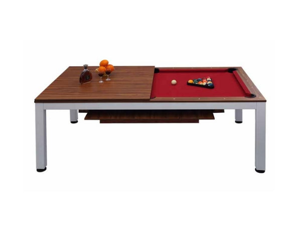 2-in-1 Dining Pool Table 7ft. with Dining Top